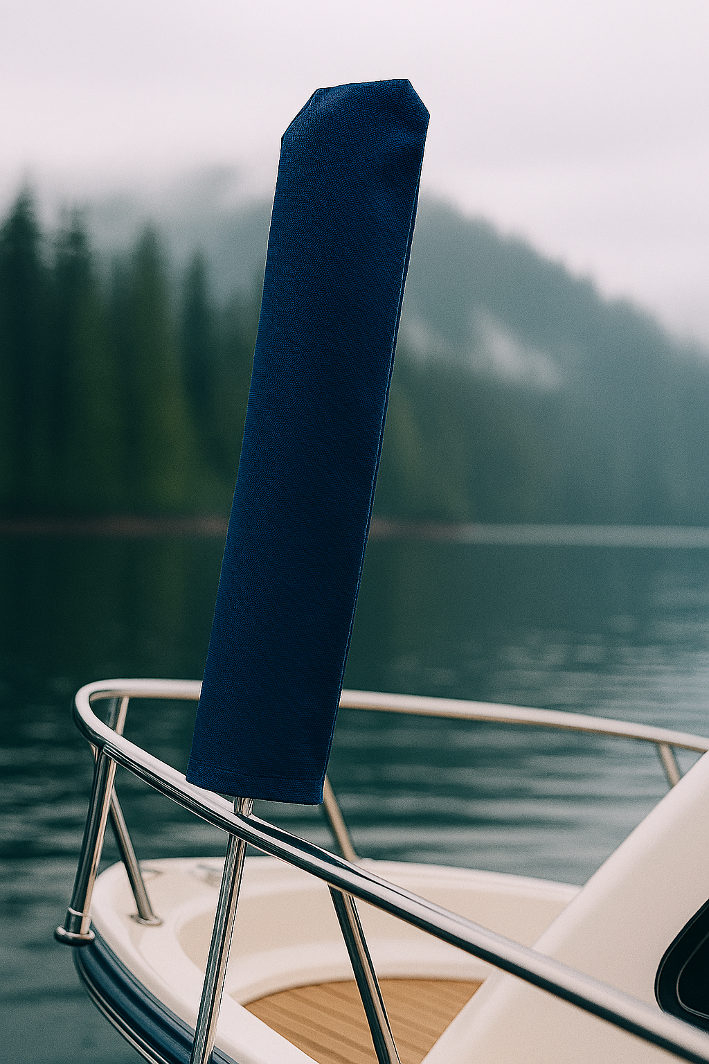 Custom Sunbrella® Marine Burgee Flag Cover - Protect Your Boat Flag in Style